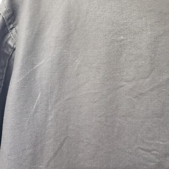 G-STAR Chore Worker Jacket Field Coat Waxed Canvas Black Men's Large - Picture 16 of 16